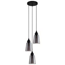 Jerez Tapered Cylinder Glass 3 Light Cluster Pendant
